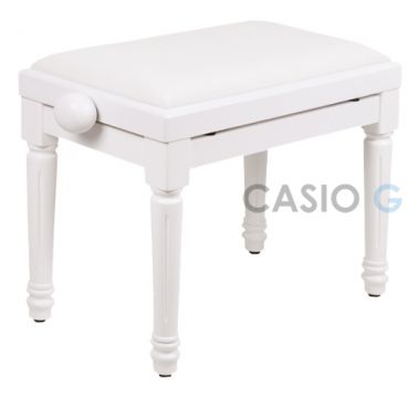 Банкетка фортепианная Vision QP-5141White